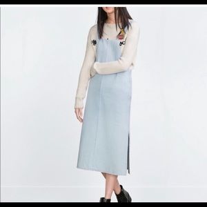Zara denim dress